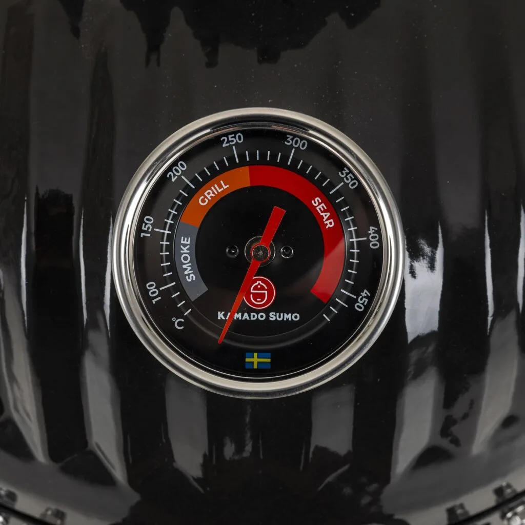 Kamado Sumo Icon Junior-13 temperature gauge