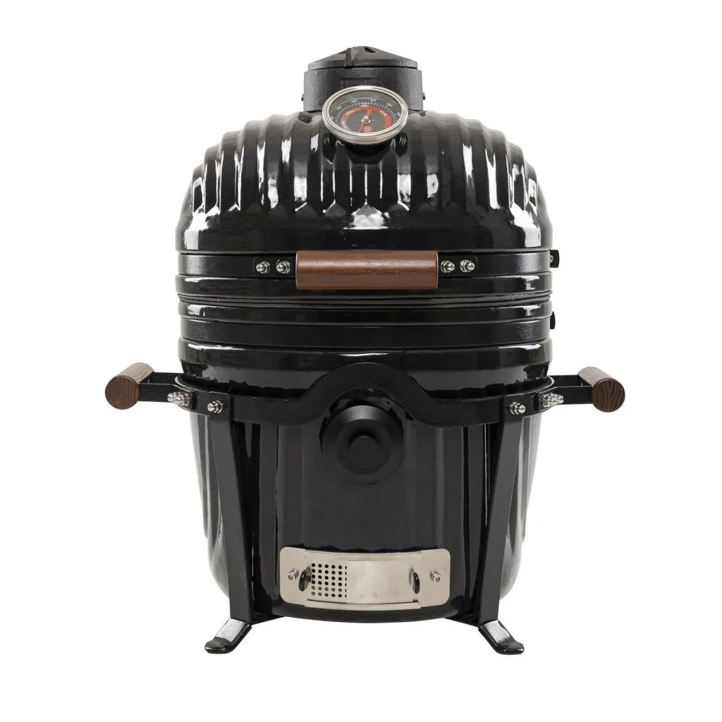 Kamado Sumo Icon Junior-2 ceramic grill with temperature gauge