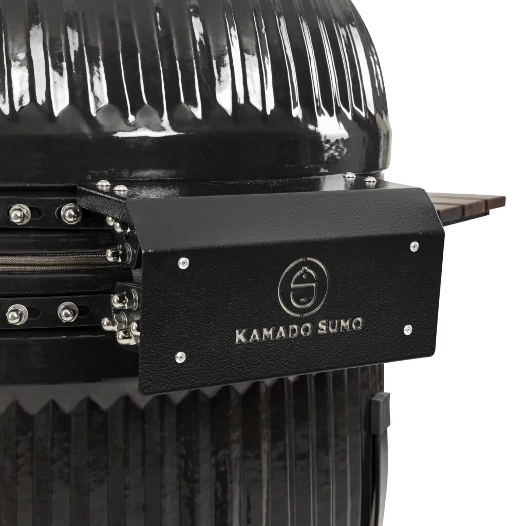 Kamado Sumo premium ceramic grill with black finish