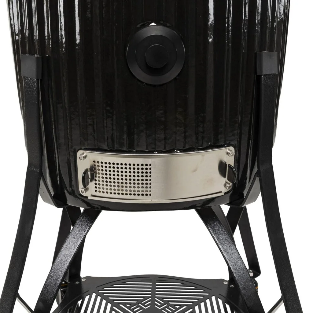 Back view of Kamado Sumo Large-22 ceramic grill