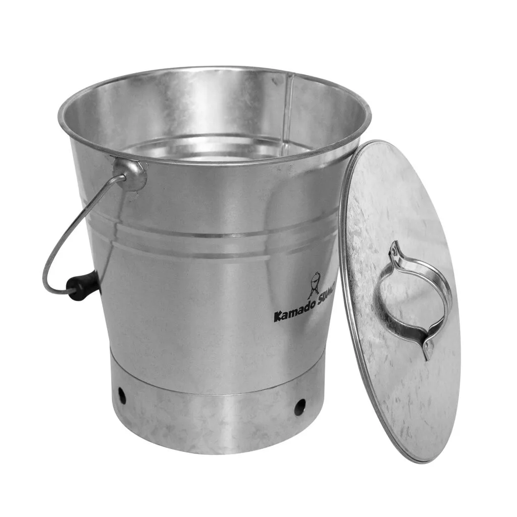 Kamado Sumo ash bucket for charcoal grill
