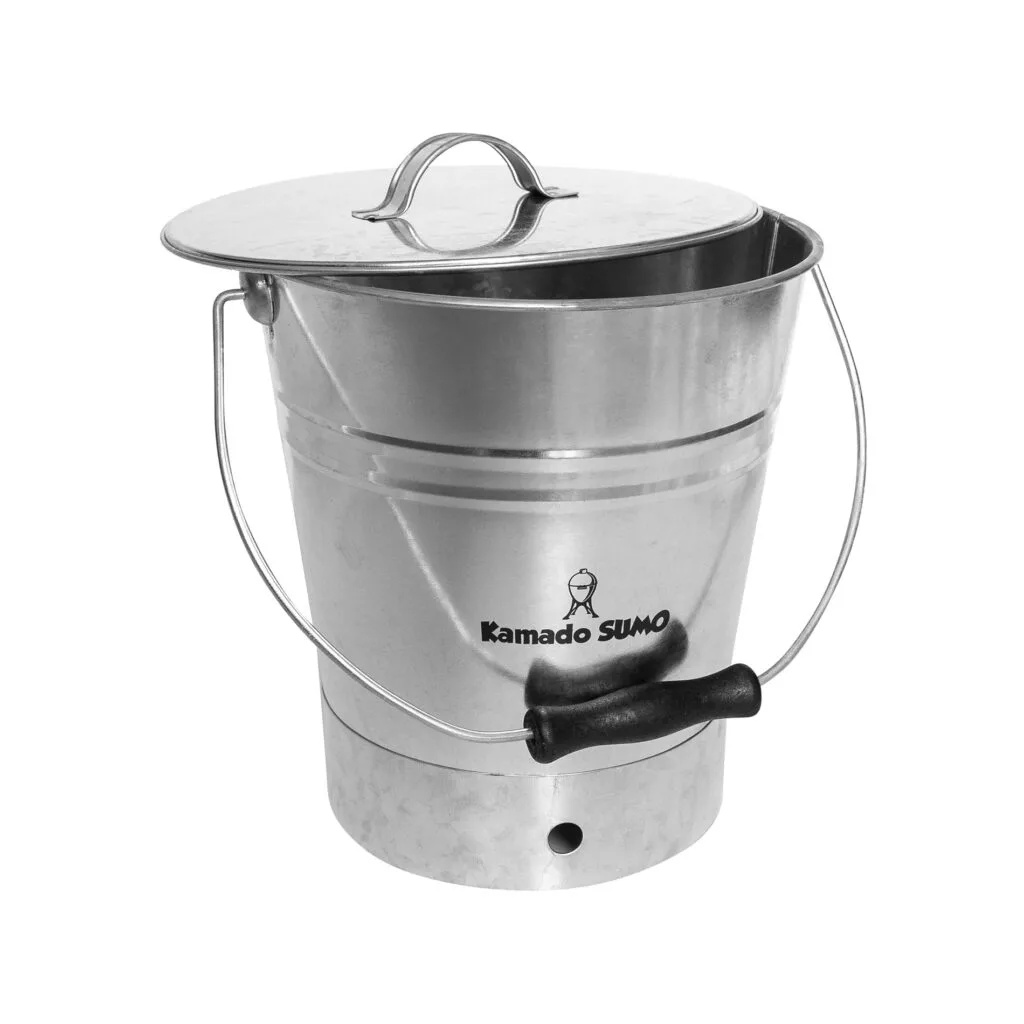 Kamado Sumo ash bucket for charcoal grills