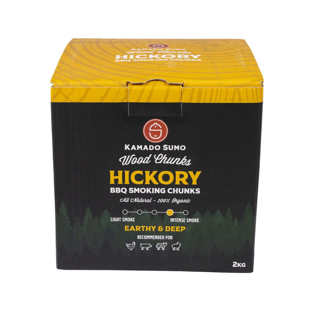 Kamado Sumo Hickory BBQ Smoking Chunks 2kg box