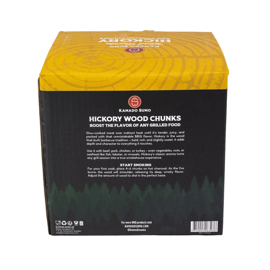 Trozos de hickory, 2 kg
