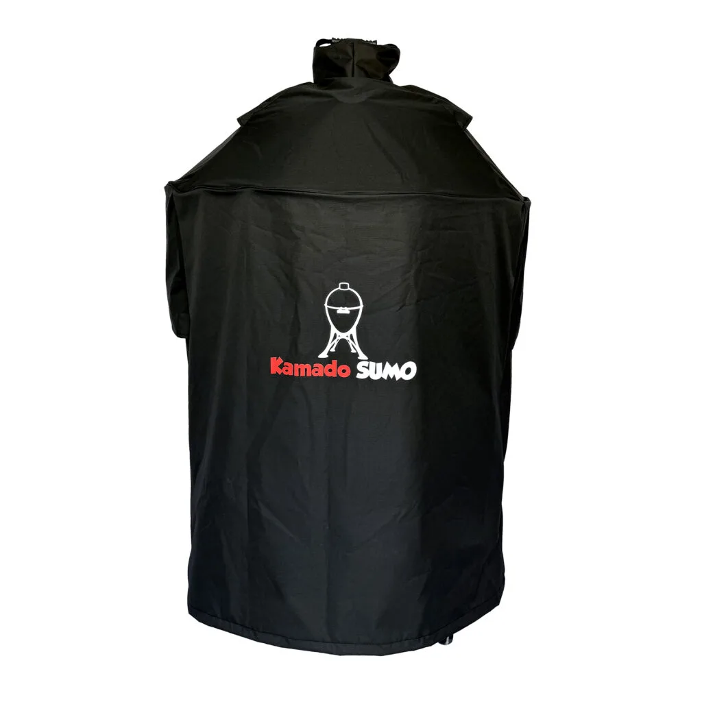 Kamado Sumo grill cover in black