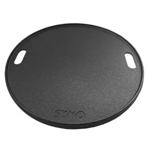 Placa Junior reversible de hierro fundido