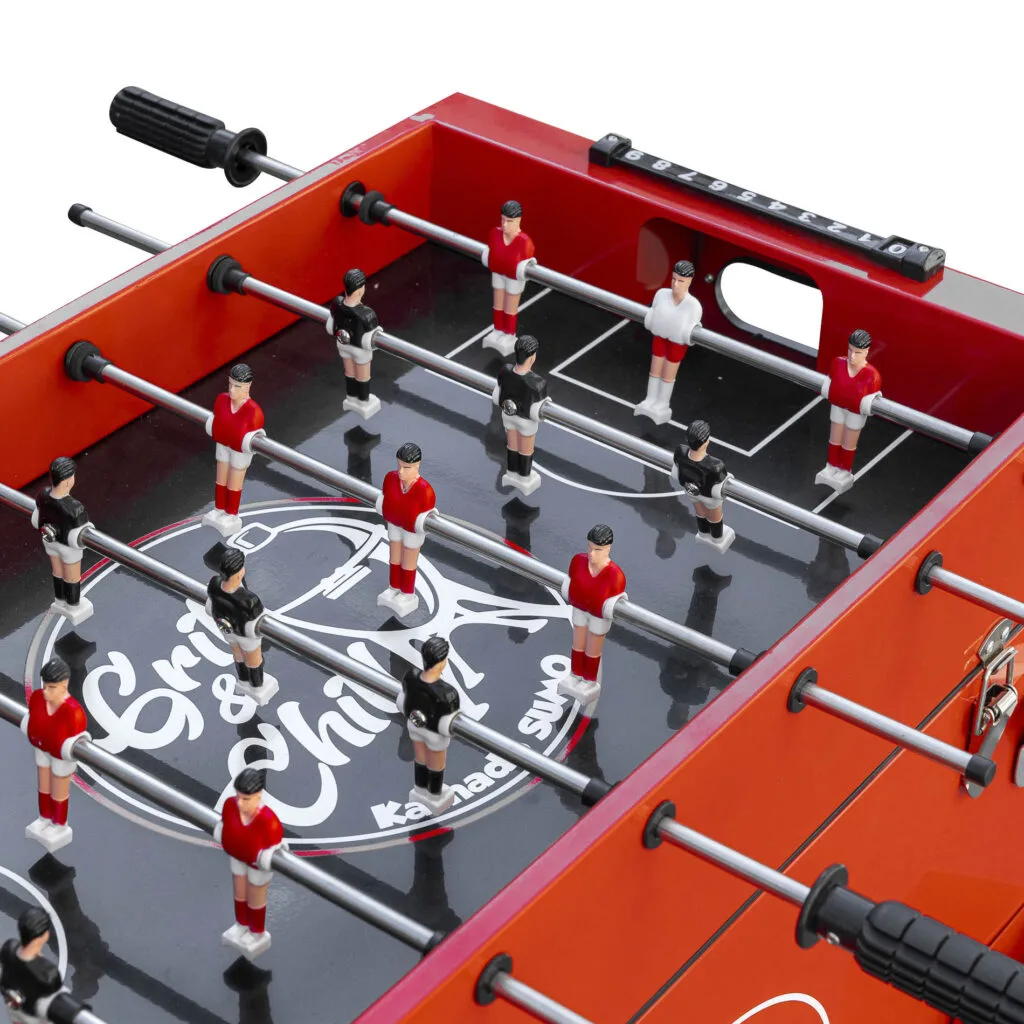 Kylbox med fotbollsspel