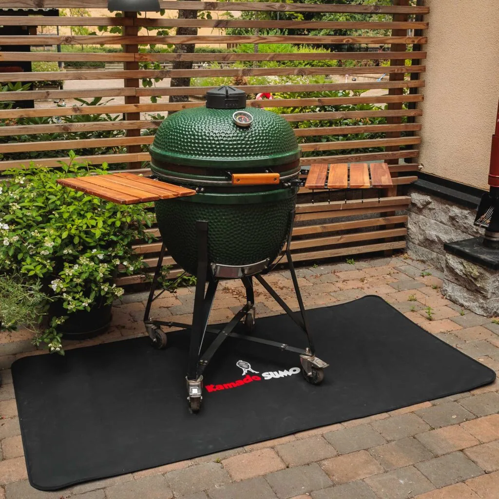 Kamado Sumo premium ceramic grill on a patio