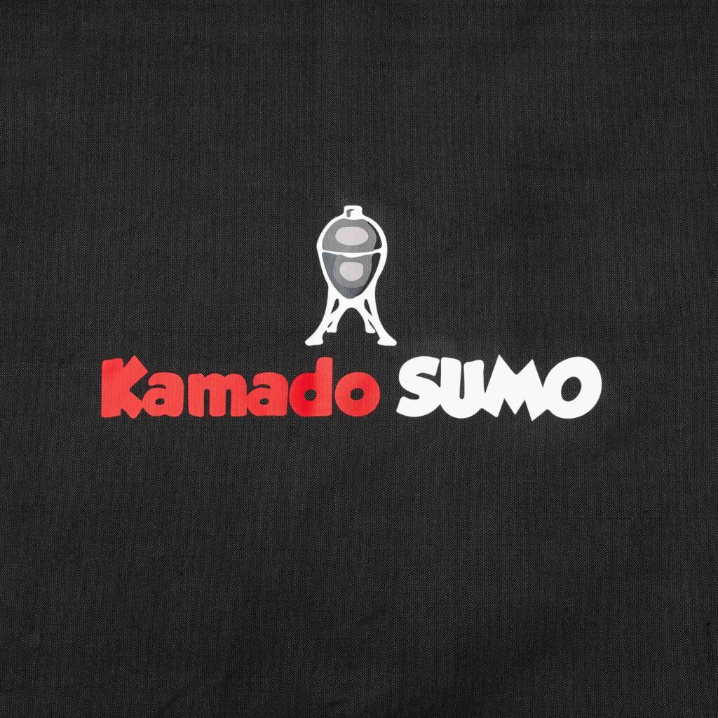 Kamado Sumo logo on a black background