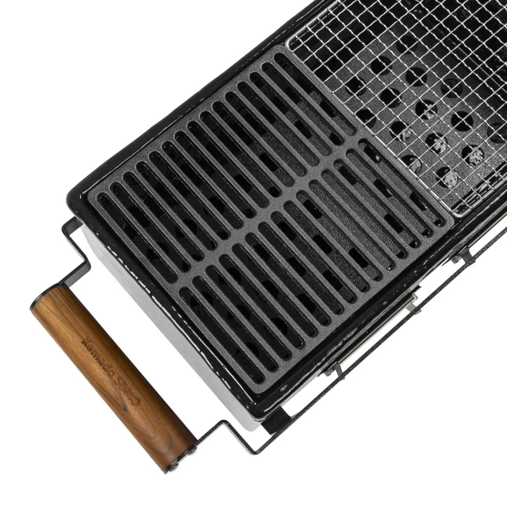 Cast iron grill grid for Kamado Sumo grill