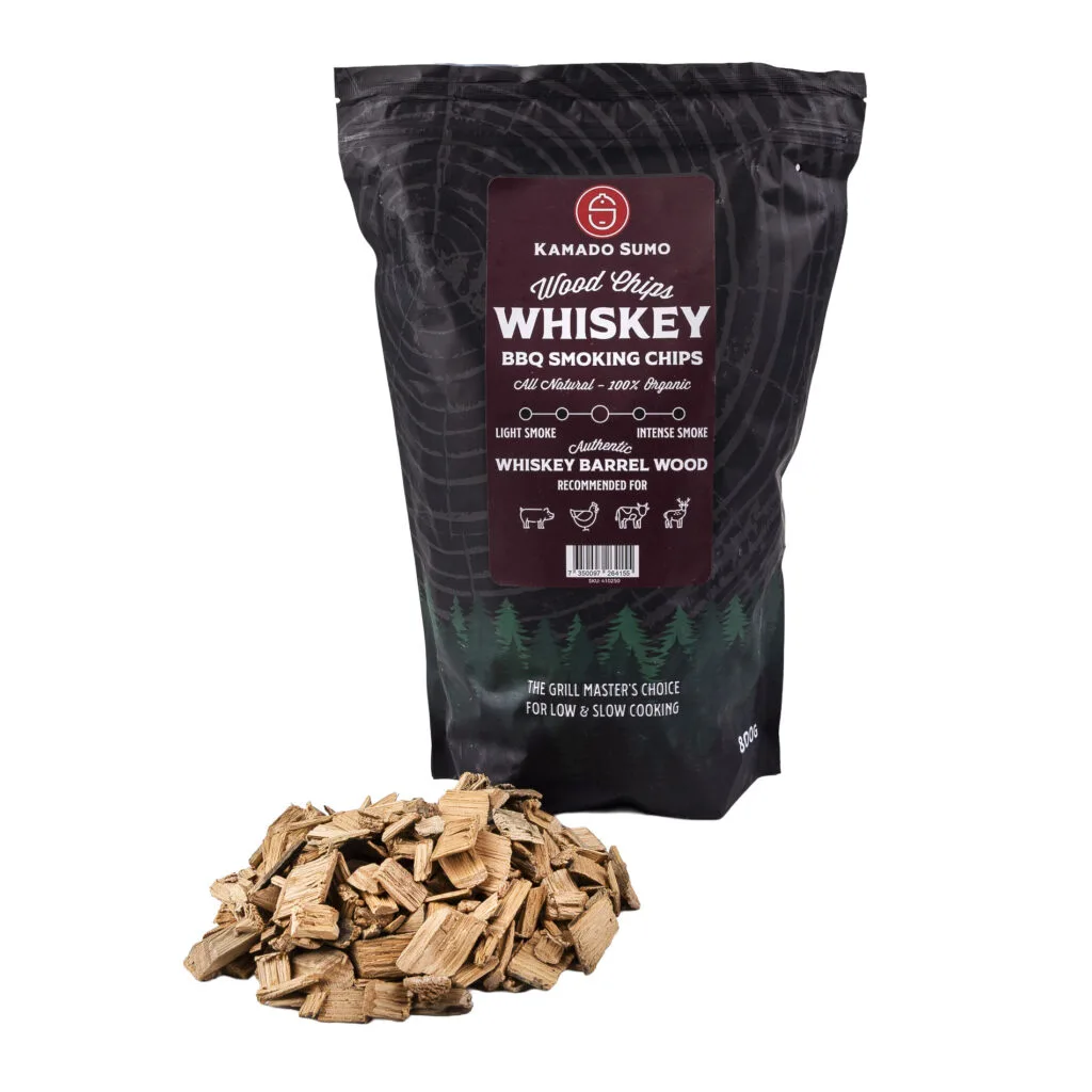Astillas de barriles de whiskey