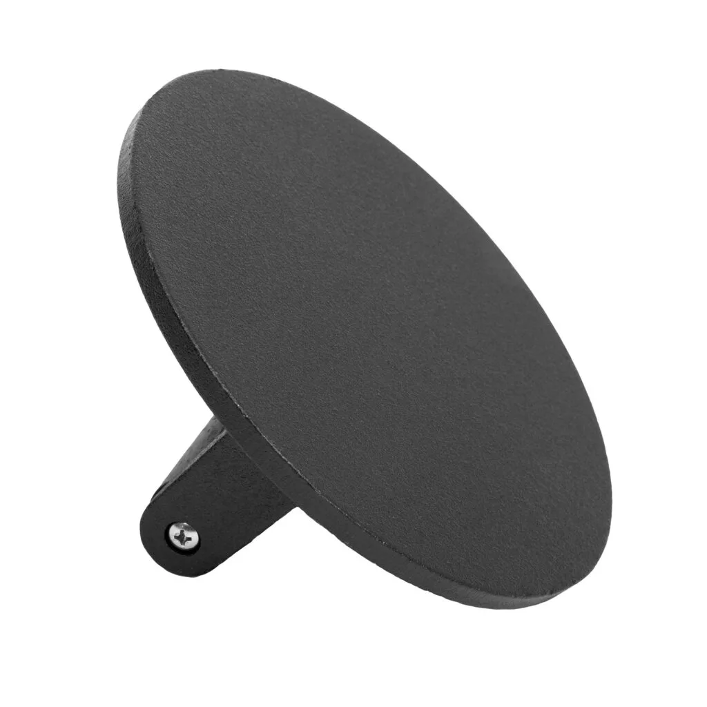 Cast iron burger press for grilling