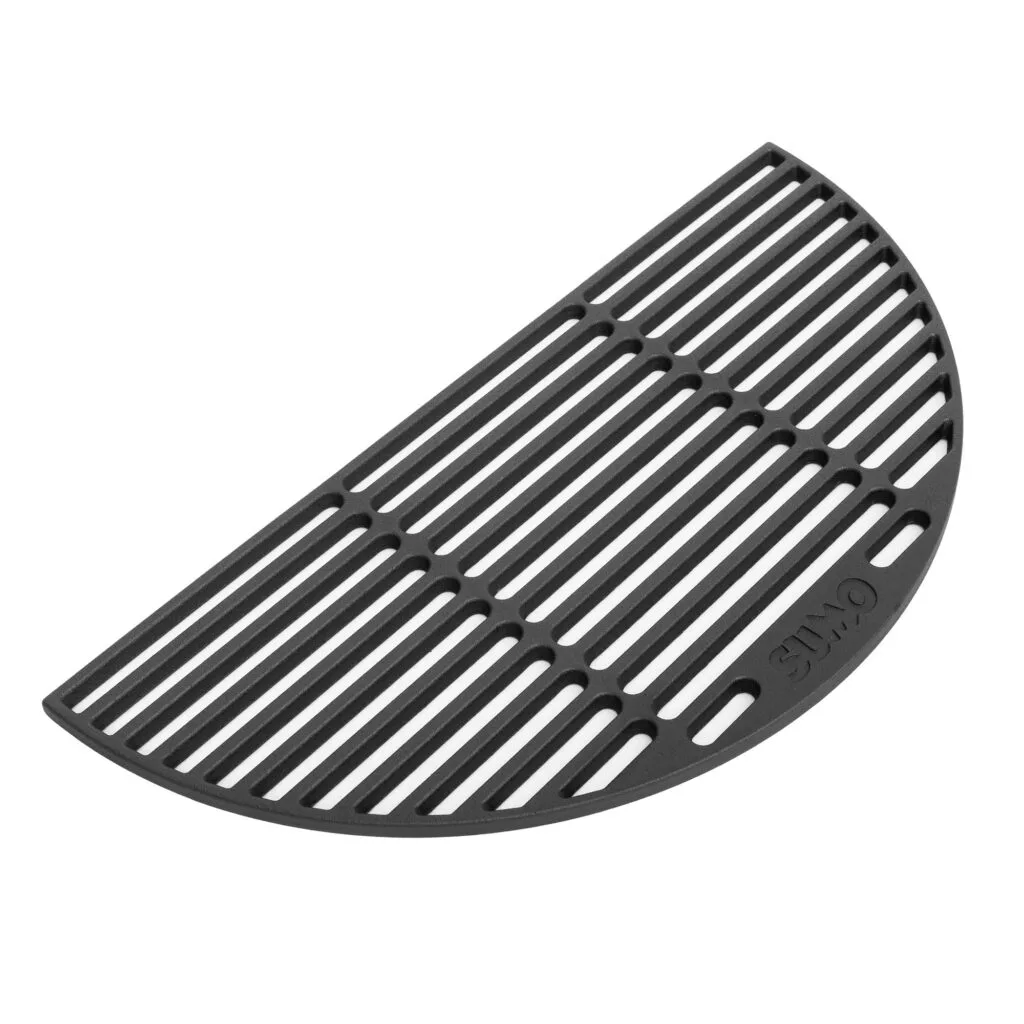 Half-moon grill grid for Kamado Sumo ceramic grill