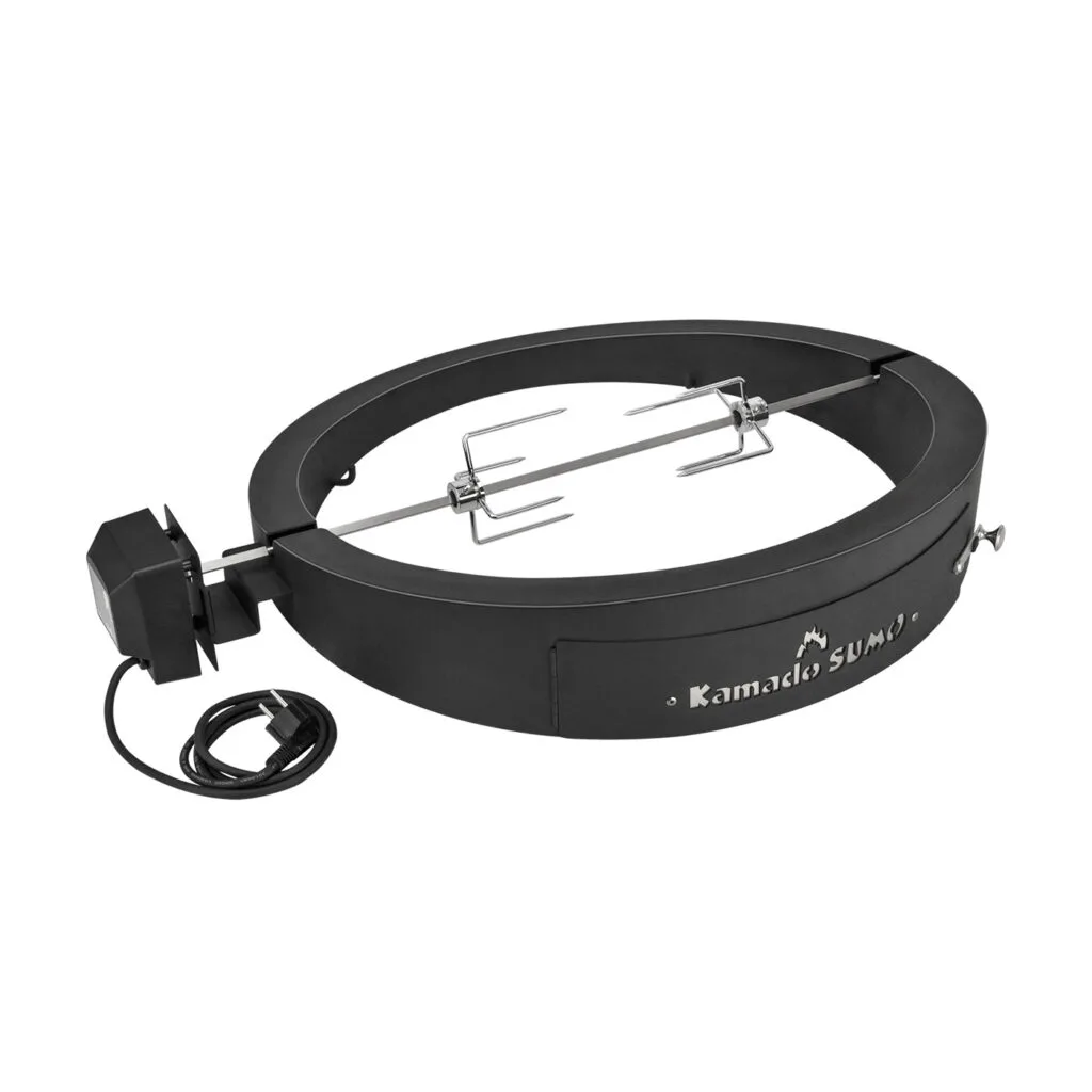 Kamado Sumo rotisserie and pizza oven attachment